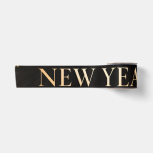 Happy New Year Greeting , A New Year A New Chapter Satin Ribbon