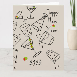 Happy New Year! Greeting Card