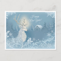 Happy New Year Greeting Card