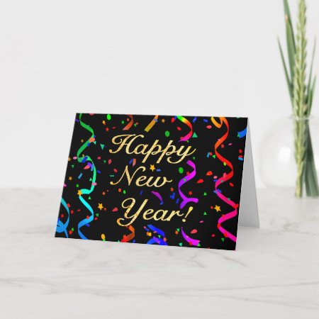 Happy New Year! Greeting Card