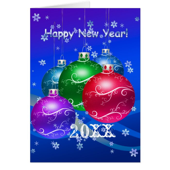 Happy New Year Greeting Cards