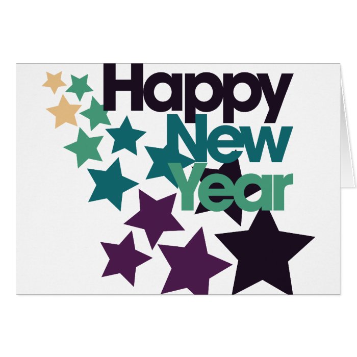 Happy New Year Greeting Cards