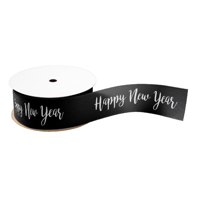Happy New Year Grosgrain Ribbon (Spool)