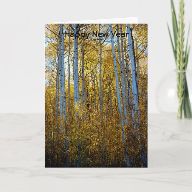 Happy New Year Holiday Card (Front)