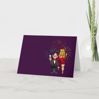 Happy New Year Holiday Card