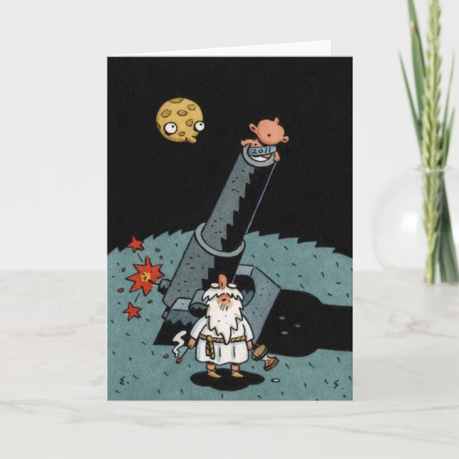 Happy New Year Holiday Card (Front)