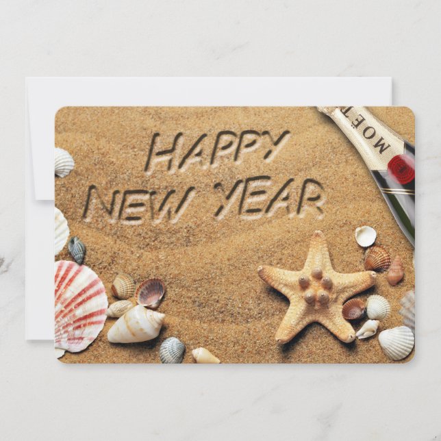 Happy New Year Holiday Card (Front)