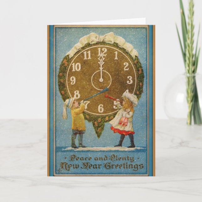 Happy New Year Holiday Card (Front)