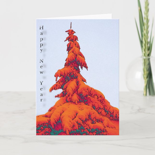 Happy New Year Holiday Card (Front)