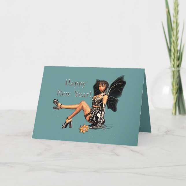 happy new year holiday card (Front)