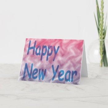 Happy New Year Holiday Card by DonnaGrayson at Zazzle