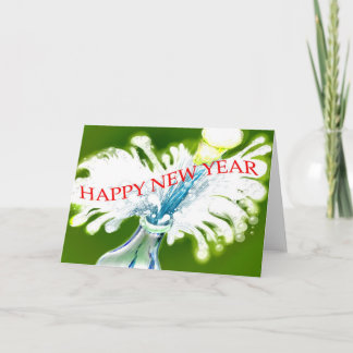 Happy New Year Holiday Card