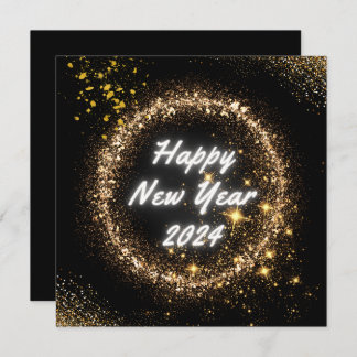 happy new year holiday card