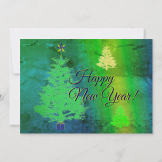 Happy New Year Holiday Card