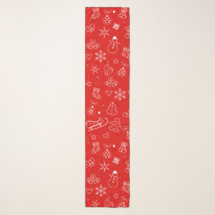 Happy New Year Holiday Trendy Christmas decoration Scarf
