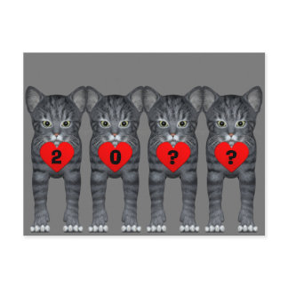 Happy New Year Housecat Postcard