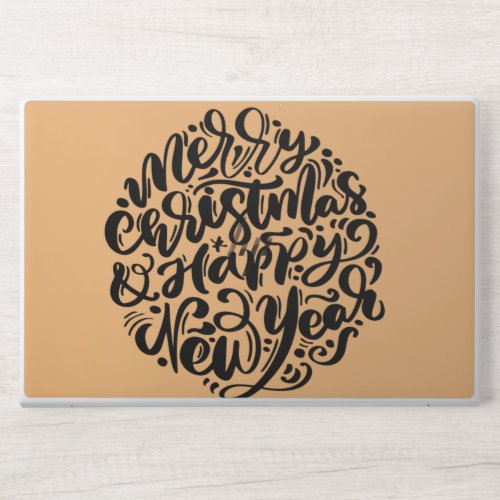 happy new year HP laptop skin