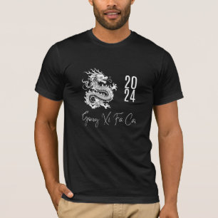 Happy New Year in Chinese Words: Gong Xi Fa Cai T-Shirt