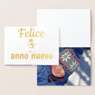 Happy New Year  - in  Italian