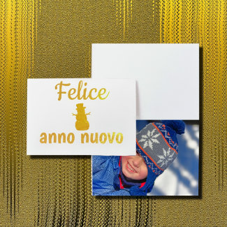 Happy New Year  - in  Italian