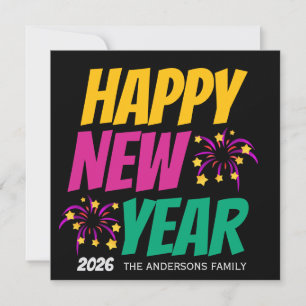 Happy New Year Invitation