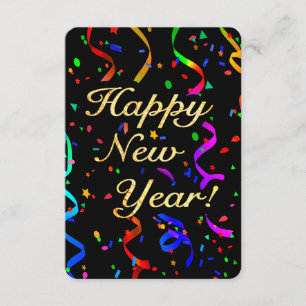 "Happy New Year!" Invitation