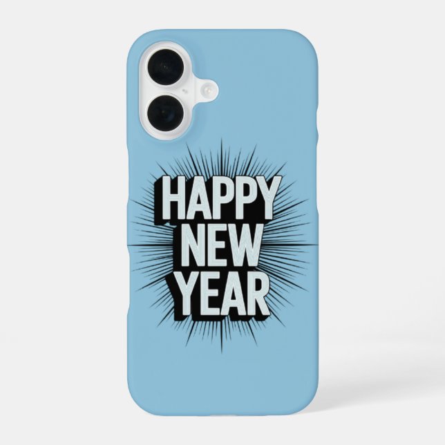 Happy New Year Iphone Case (Back)