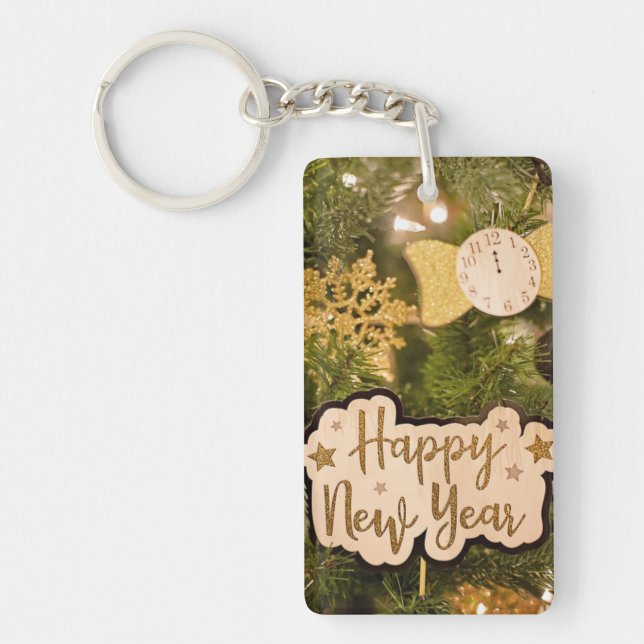 HAPPY NEW YEAR KEYCHAIN (Front)