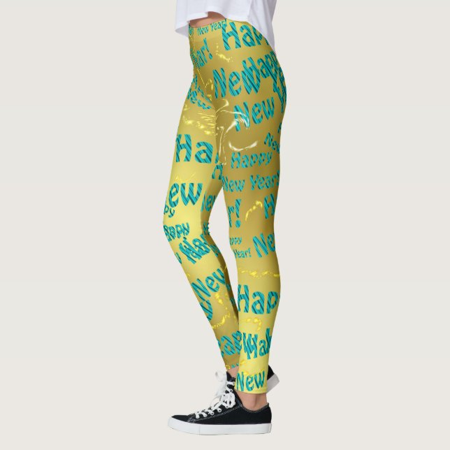 happy new year leggings (Left)