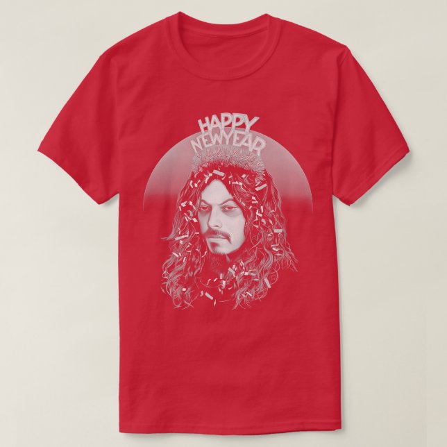Happy New Year Lieutenant Dan T-Shirt (Design Front)