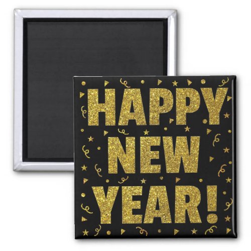 Happy New Year Magnet