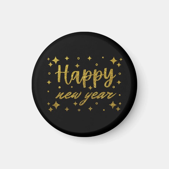 Happy New Year Magnet (Front)