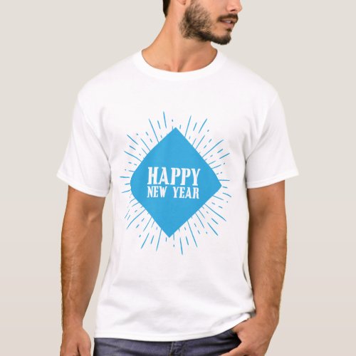 Happy New year Mens T_Shirts