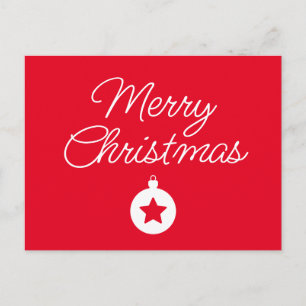 Happy New Year Merry Christmas Holiday Season Card