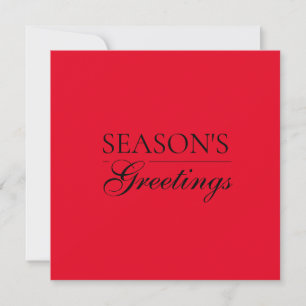 Happy New Year Merry Christmas Holiday Season Card