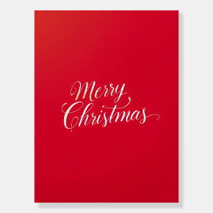 Happy New Year Merry Christmas Holiday Season Foam Board