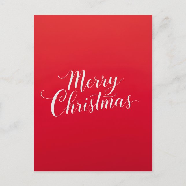 Happy New Year Merry Christmas Holiday Season Postcard (Front)