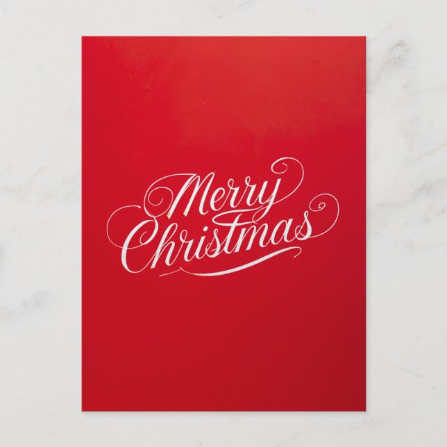 Happy New Year Merry Christmas Holiday Season Postcard (Front)
