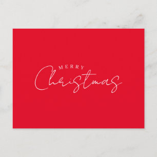 Happy New Year Merry Christmas Holiday Season Postcard