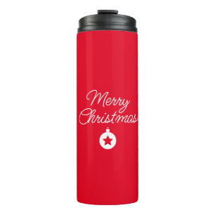 Happy New Year Merry Christmas Holiday Season Thermal Tumbler