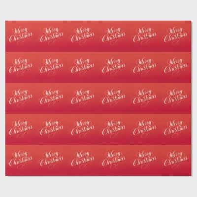 Happy New Year Merry Christmas Holiday Season Wrapping Paper