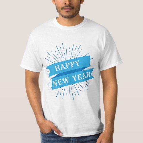 Happy New Year Message T_Shirt