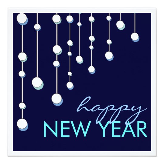 new year decor modern happy new year modern decoration invitation zazzle new year decor modern happy new year modern decoration invitation zazzle