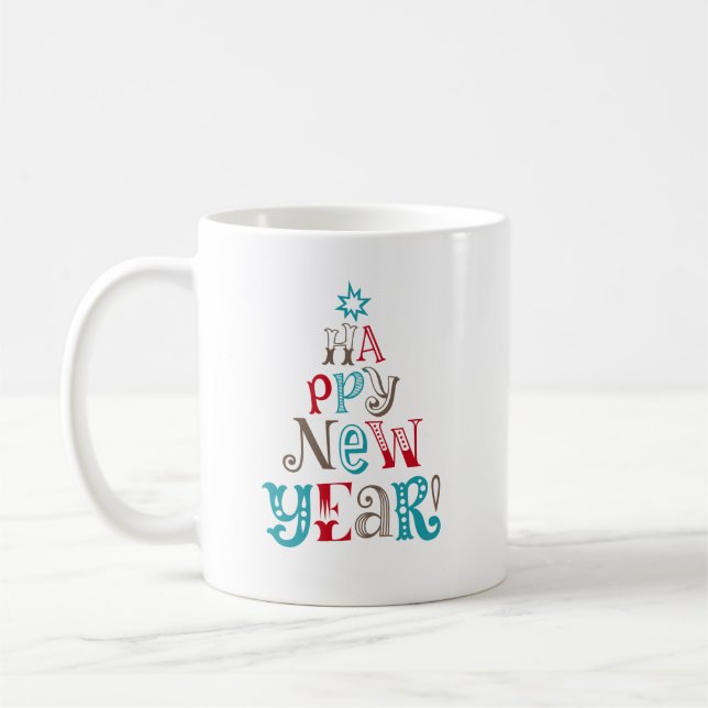 Happy New Year Mug (Left)