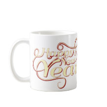 Happy new year mug