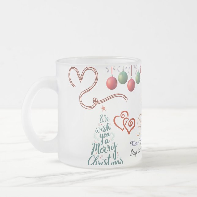 Happy New Year Mug – Premium Celebration design (Left)
