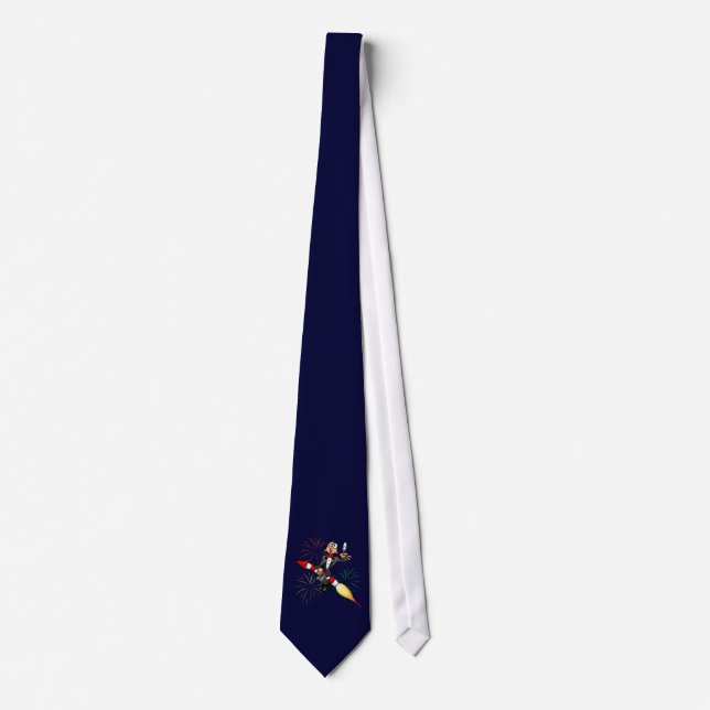 Happy New Year Neck Tie (Front)