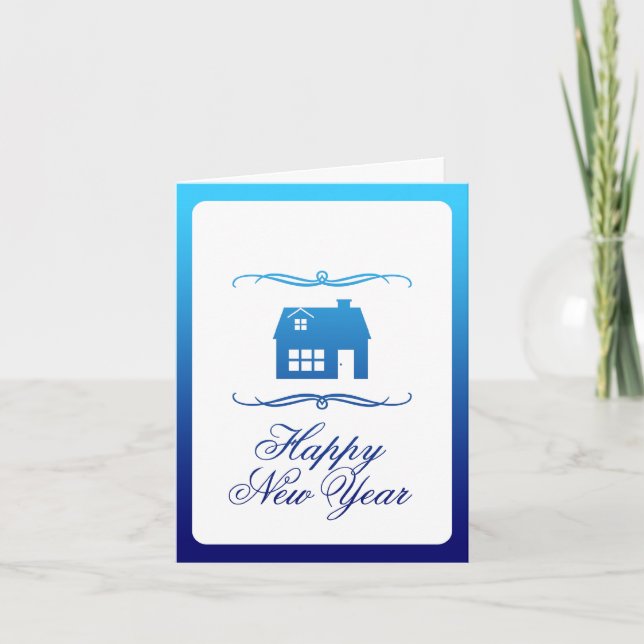 happy new year new address announcement (Front)