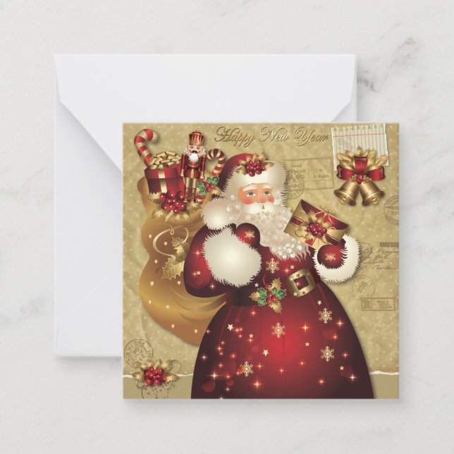 Happy New Year Note Card (Front)