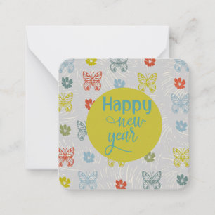 Happy New Year Note card